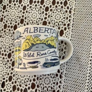 Starbucks Alberta Mug - White, Yellow, Blue